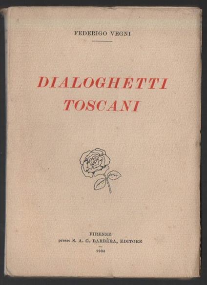 Dialoghetti Toscani  - copertina