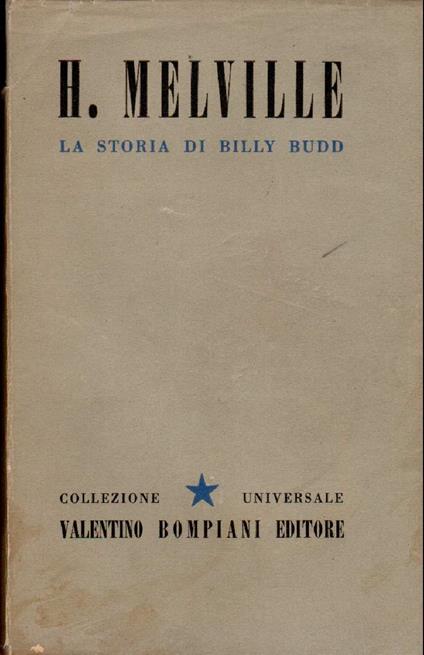 La Storia di Billy Budd  - Herman Melville - copertina
