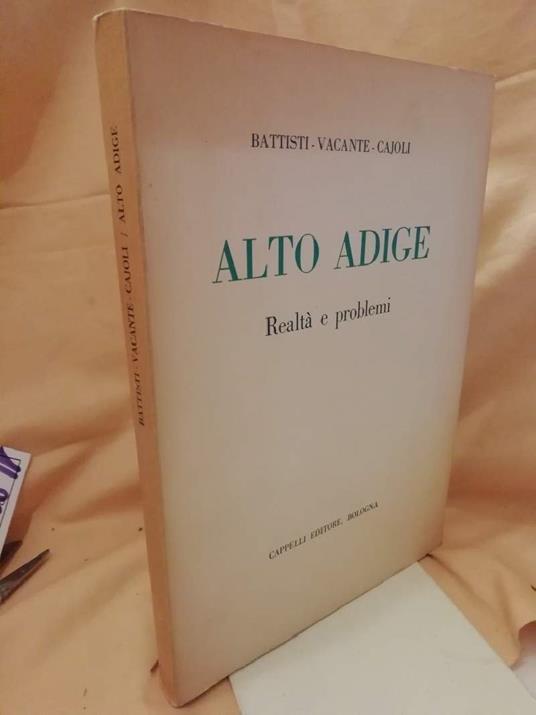 Alto Adige. Realtˆ e Problemi  - copertina