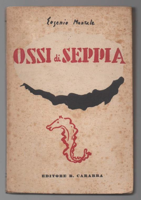 Ossi di Seppia  - Eugenio Montale - copertina
