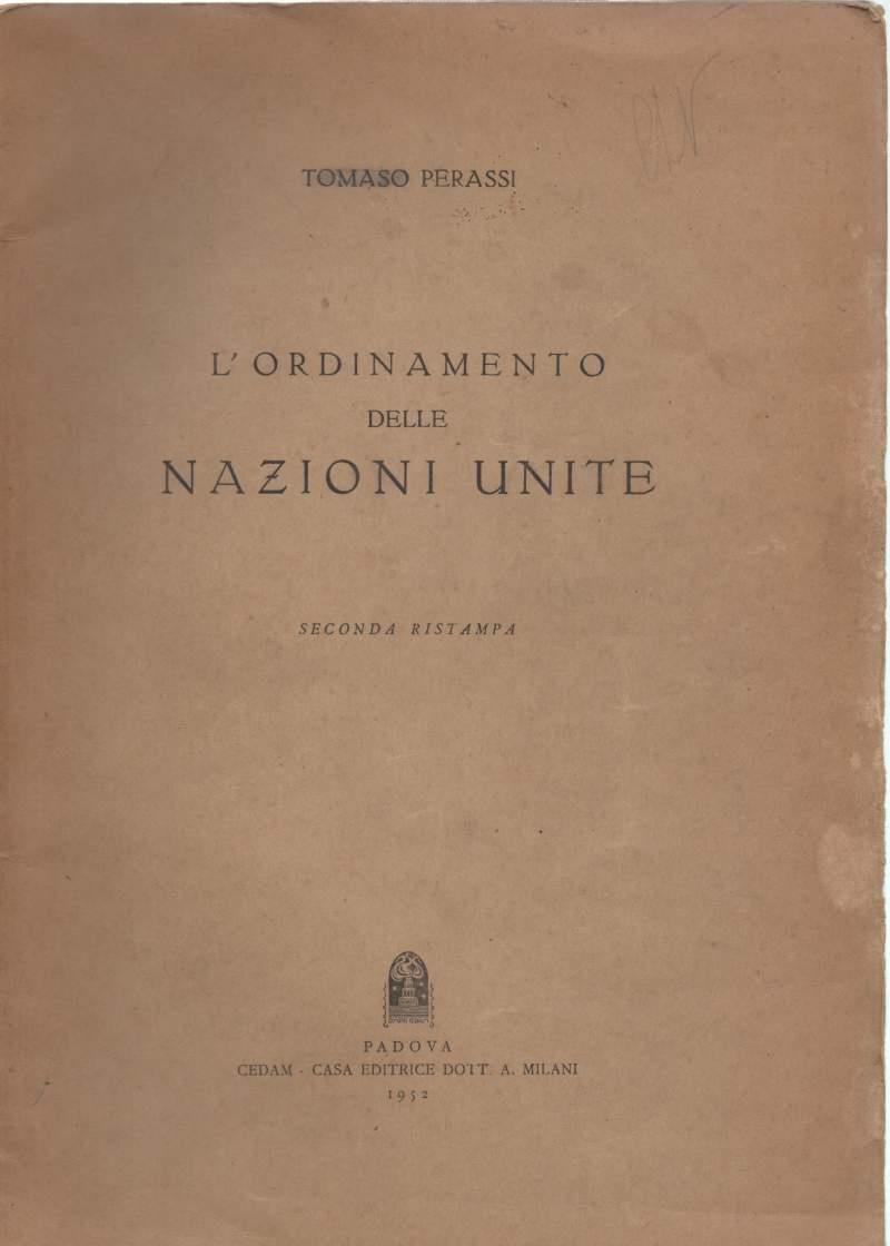L' ordinamento Delle Nazioni Unite 