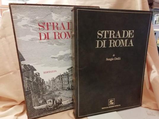 Strade di Roma - Sergio Delli - copertina