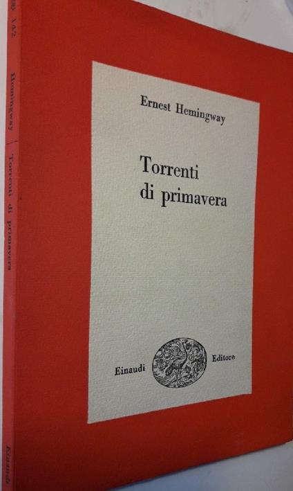 Torrenti di Primavera - Ernest Hemingway - copertina