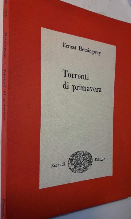 Torrenti di Primavera - Ernest Hemingway - copertina
