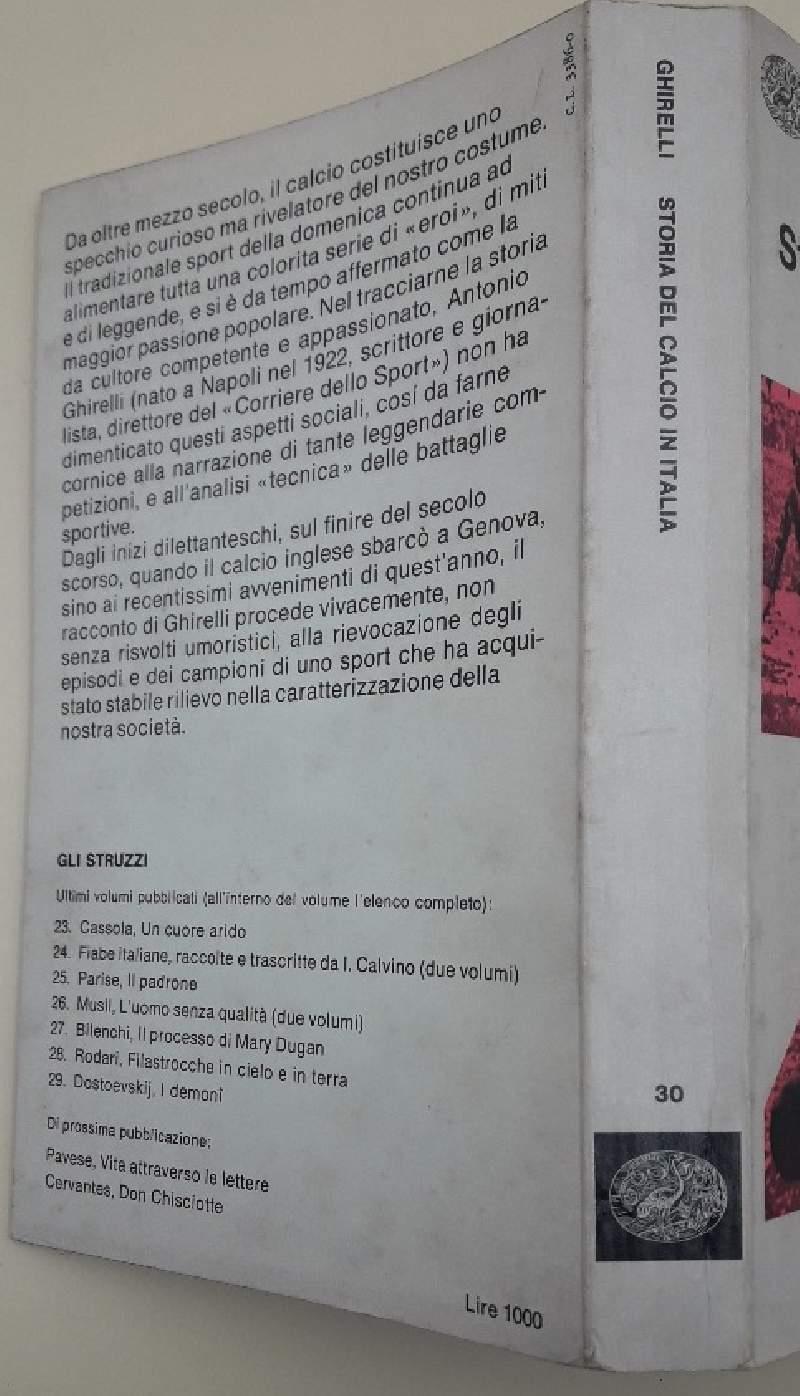 Storia Del Calcio in Italia