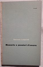 Memorie e Pensieri D'amore