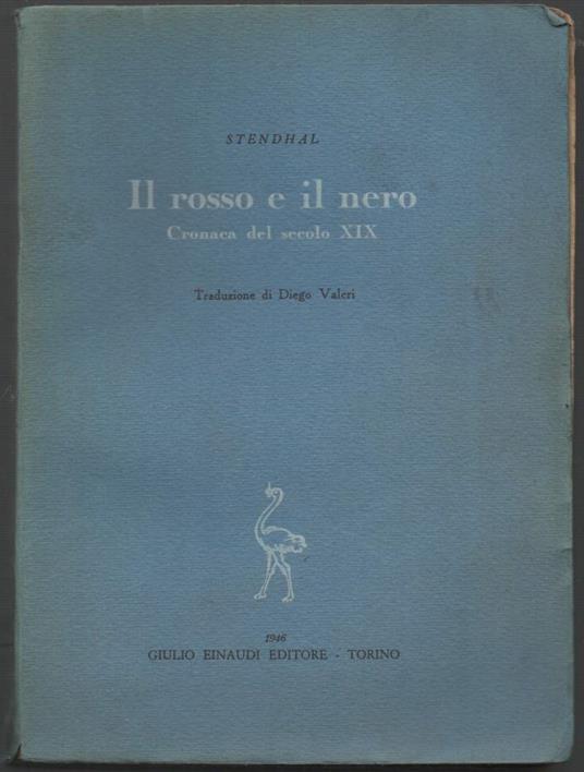 Il Rosso e Il Nero  - Stendhal - copertina