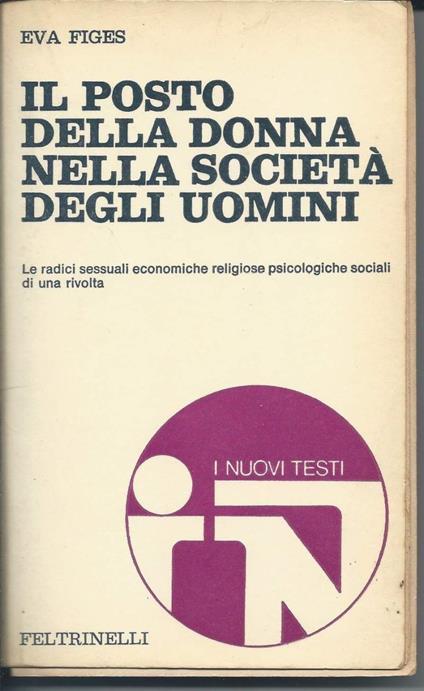 Il Posto Della Donna Nella Società Degli Uomini - copertina