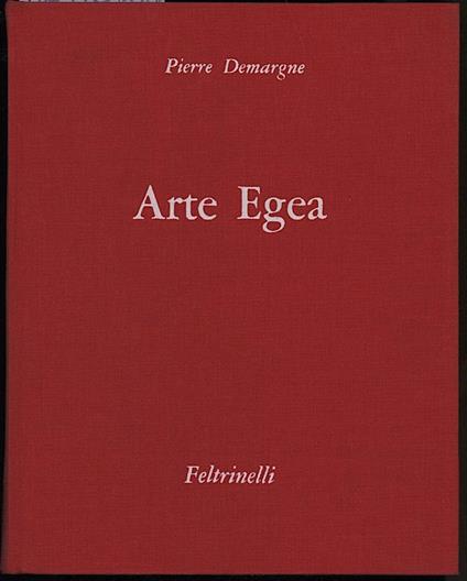 Arte Egea - Pierre Demargne - copertina