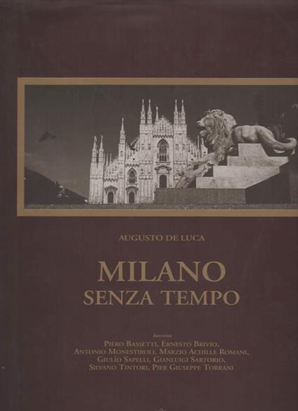 Milano Senza Tempo - Augusto De Luca - copertina