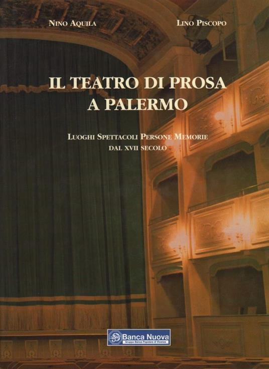 Il Teatro di Prosa a Palermo - Lino Piscopo - copertina