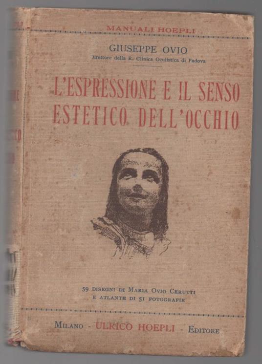 L' espressione e Il Senso Estetico Dell'occhio  - Giuseppe Ovio - copertina