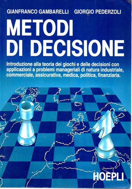 Metodi di Decisione - Gianfranco Gambarelli - copertina
