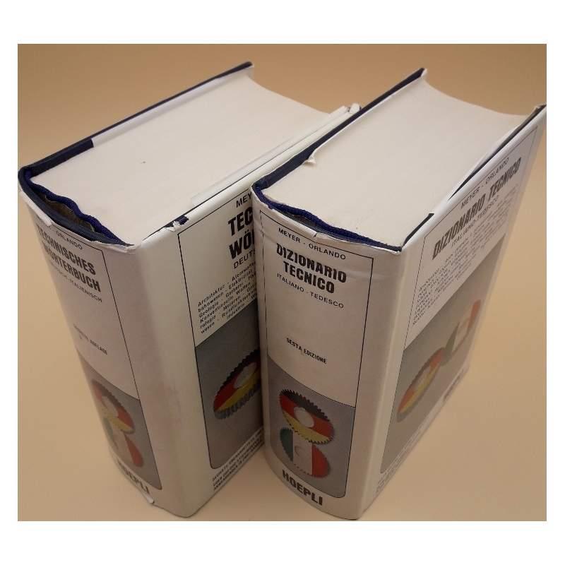Dizionari Tecnico Italiano Tedesco/technisches Worterbuch Deutsch-italienisch-2 Voll.
