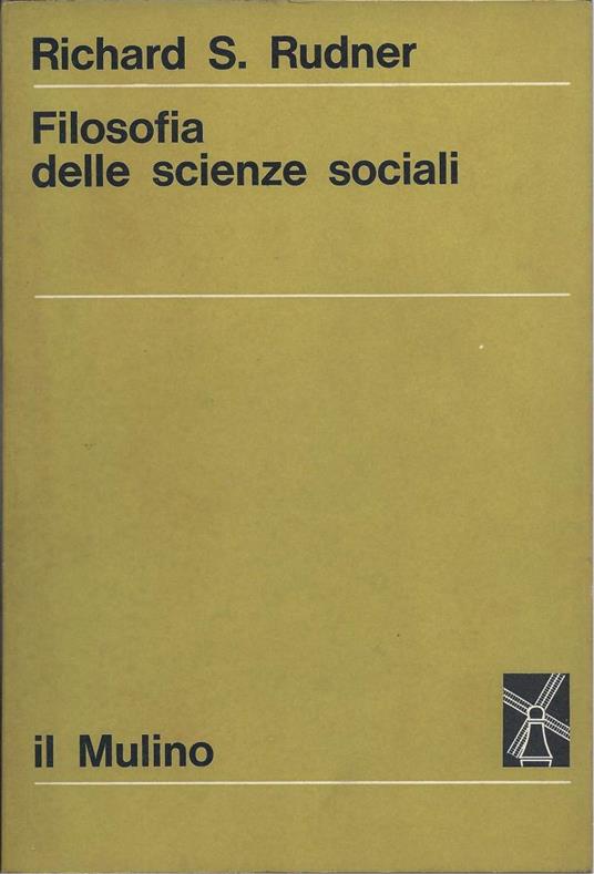 Filosofia Delle Scienze Sociali - copertina