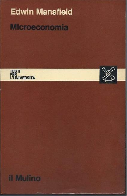 Microeconomia - Edwin Mansfield - copertina