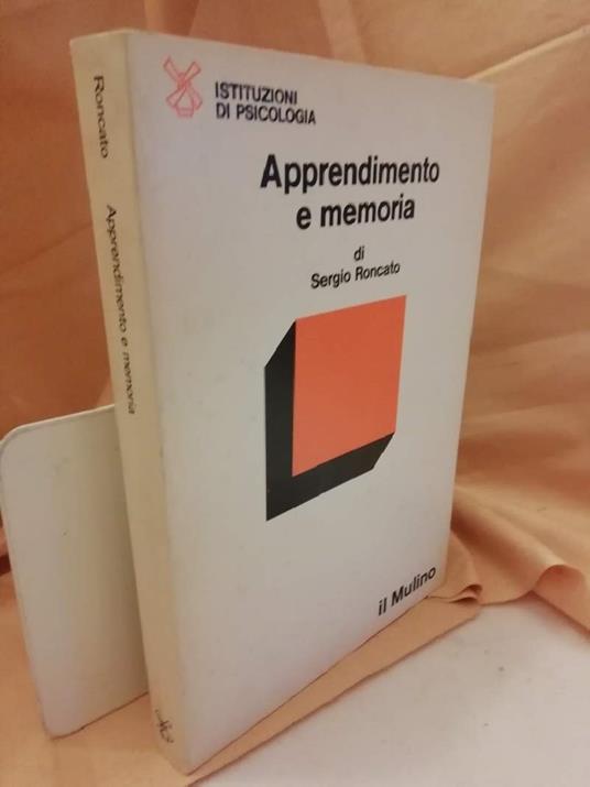 Apprendimento e Memoria  - Sergio Roncato - copertina