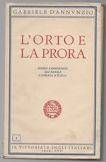 L' orto e La Prora Poema Paradisiaco - Odi Navali - L' armata D'italia 