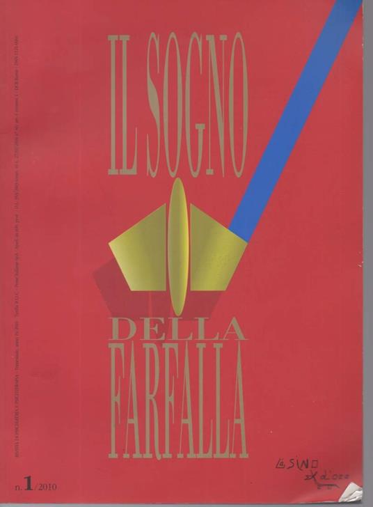 Il Sogno Della Farfalla-rivista di Psichiatria e Psicoterapia-n1 /2010 - copertina
