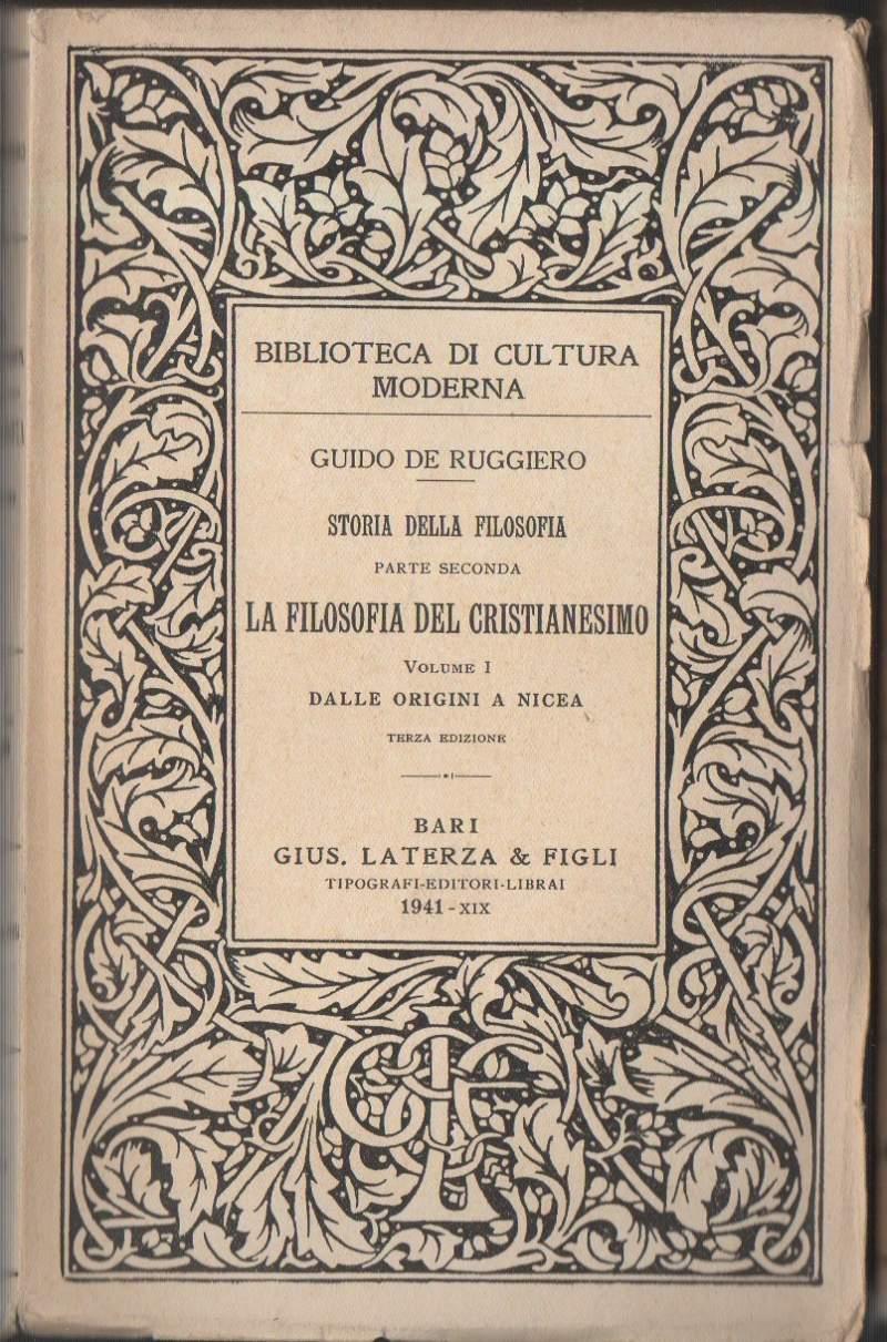 La Filosofia Del Cristianesimo 