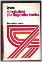 Introduzione Alla Linguistica Teorica