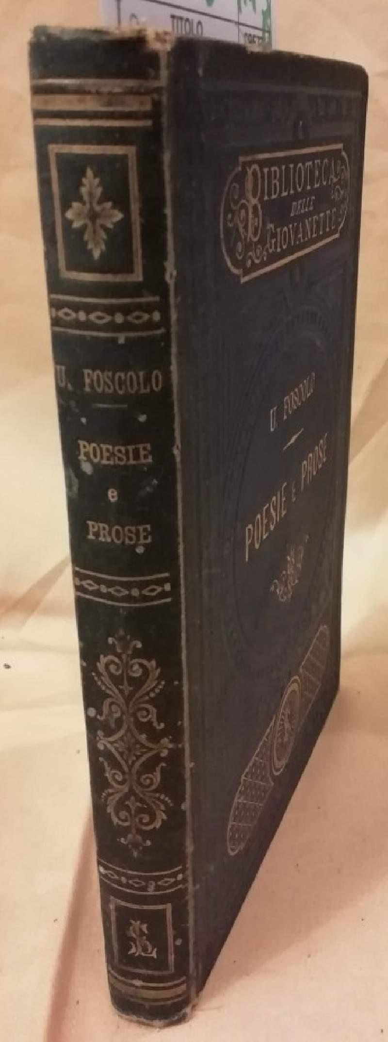 Poesie e Prose Scelte e Annotate per Le Giovanette da Guido Falorsi 