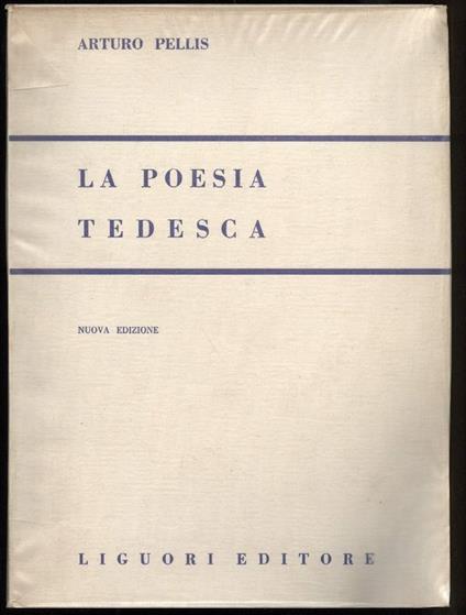 La Poesia Tedesca  - copertina