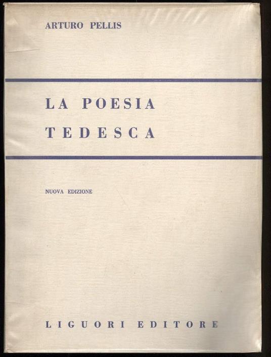 La Poesia Tedesca  - copertina