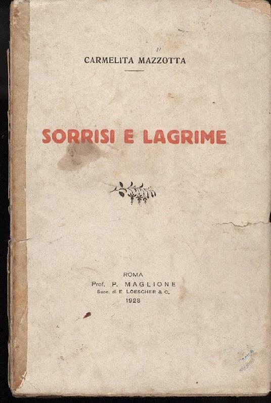 Sorrisi e Lagrime - copertina