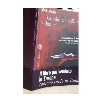 Uomini Che Odiano Le Donne - Stieg Larsson - copertina