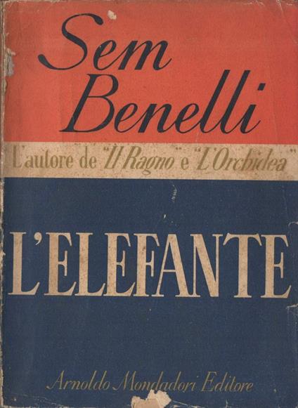 L' elefante  - Sem Benelli - copertina