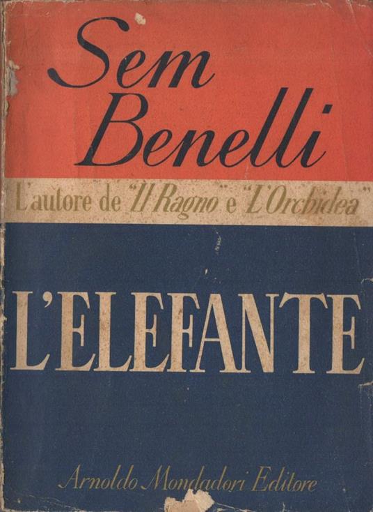 L' elefante  - Sem Benelli - copertina