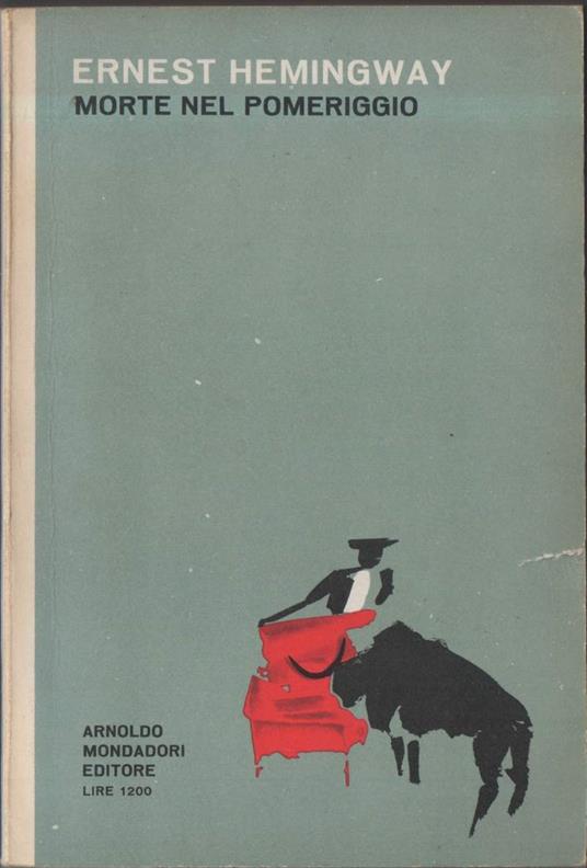 Morte Nel Pomeriggio  - Ernest Hemingway - copertina