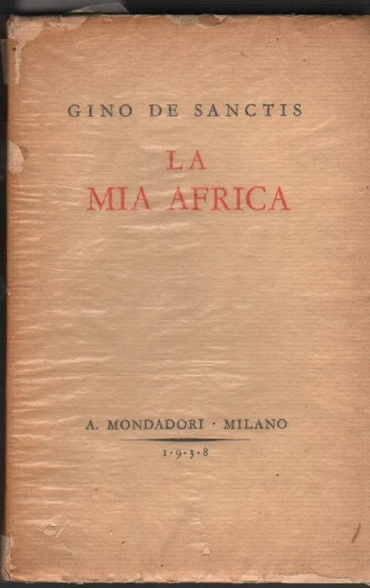 La Mia Africa-storie di Uomini e di Bestie  - copertina