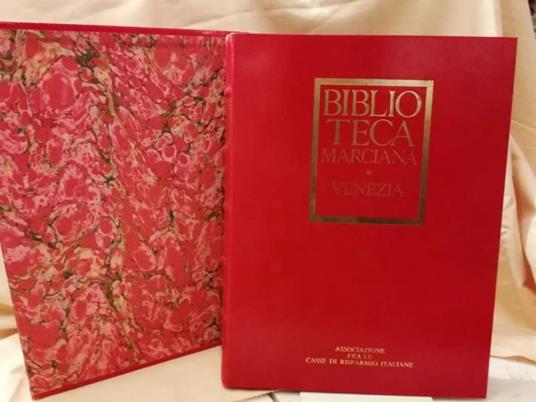 Biblioteca Marciana- Venezia - copertina