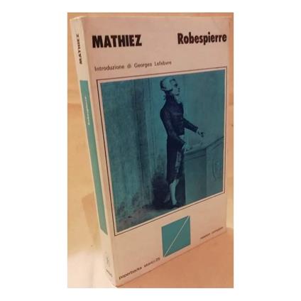 Robespierre  - Albert Mathiez - copertina