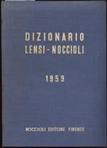 Dizionario Lensi-noccioli 1959-prontuario Dei Comuni e Delle Provine D'italia Delle Segreterie e Dei Segretari Comunali E