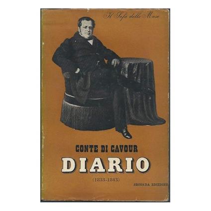 Diario  - Camillo Cavour - copertina