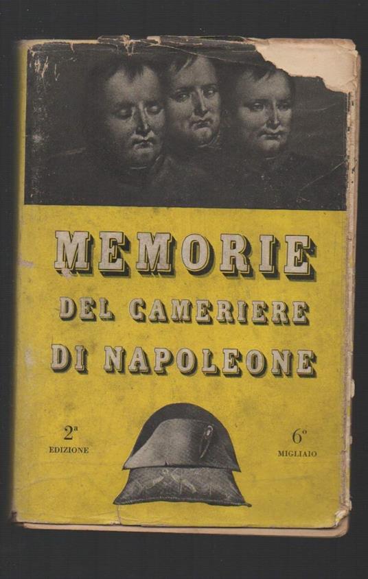Memorie di Constant Cameriere di Napoleone  - Benjamin Constant - copertina
