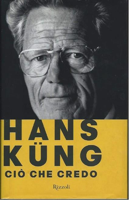 Cio Che Credo - Hans Küng - copertina