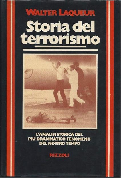 Storia Del Terrorismo - Walter Laqueur - copertina