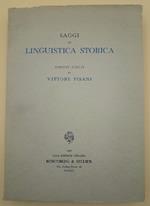 Saggi di Linguistica Storica