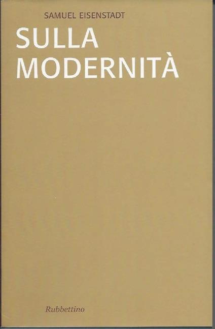 Sulla Modernita - copertina