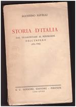 Storia D'italia Dal Tramontare Al Risorgere Dell'impero (476 - 1936)