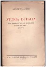 Storia D'italia Dal Tramontare Al Risorgere Dell'impero (476 - 1936)