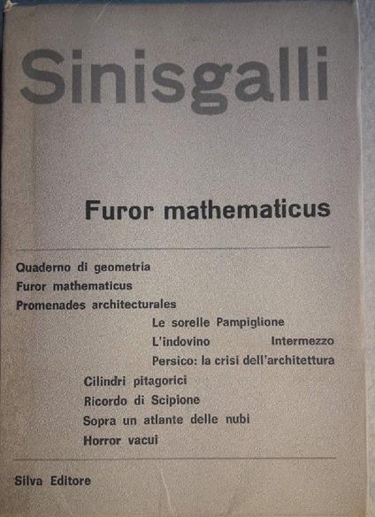 Furor Mathematicus - copertina