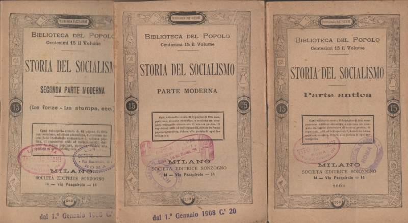 Storia Del Socialismo 