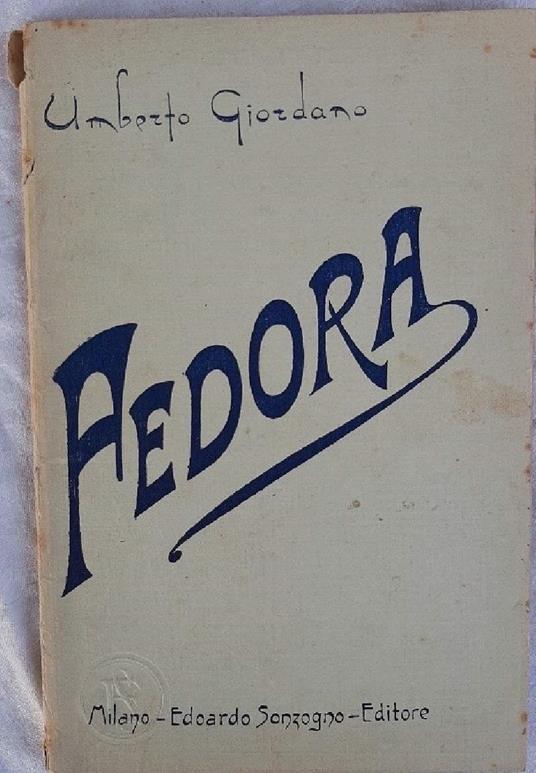 Fedora - copertina