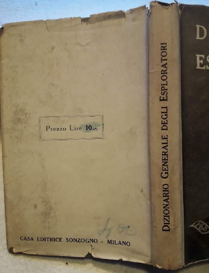 Dizionario Generale Degli Esploratori