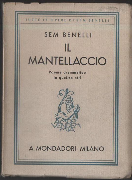 Il Mantellaccio  - Sem Benelli - copertina
